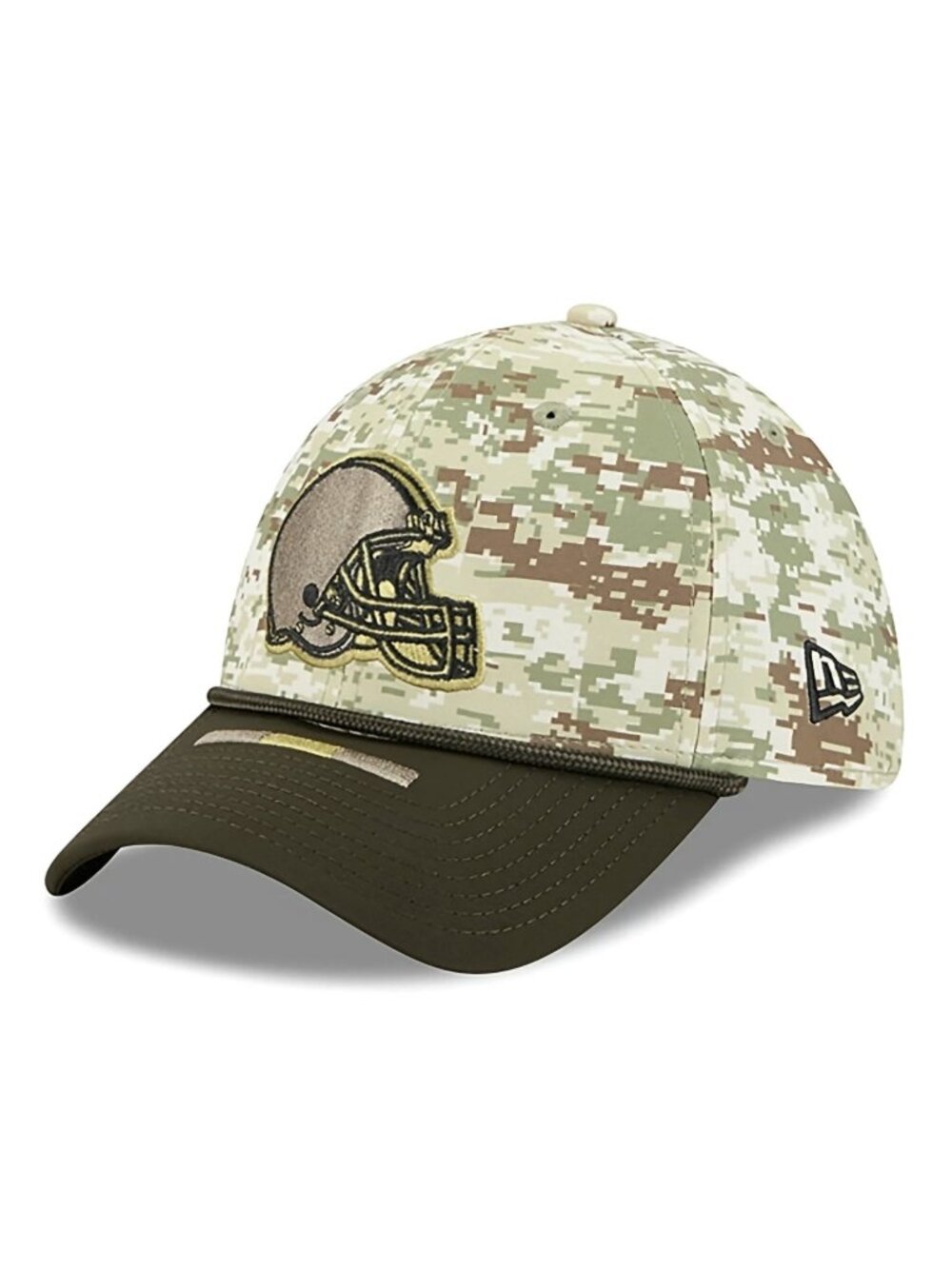 New Era 39FIFTY Browns 25 Salute to Service Camo Fitted Hat